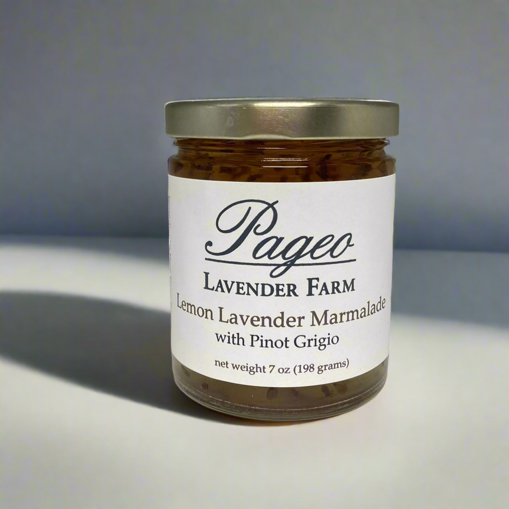 Lemon Lavender Marmalade with Pinot Grigio